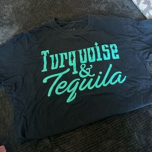 Crazy Train Turquoise & Tequila Graphic Tee